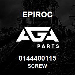 0144400115 Epiroc SCREW | AGA Parts