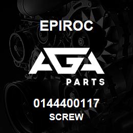 0144400117 Epiroc SCREW | AGA Parts