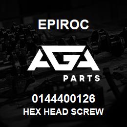 0144400126 Epiroc HEX HEAD SCREW | AGA Parts