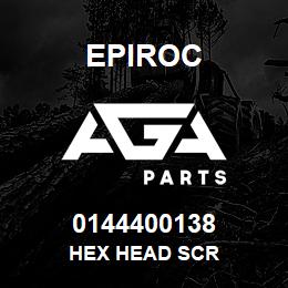 0144400138 Epiroc HEX HEAD SCR | AGA Parts