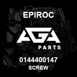 0144400147 Epiroc SCREW | AGA Parts