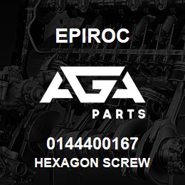 0144400167 Epiroc HEXAGON SCREW | AGA Parts