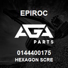 0144400175 Epiroc HEXAGON SCRE | AGA Parts