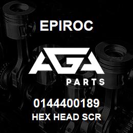 0144400189 Epiroc HEX HEAD SCR | AGA Parts