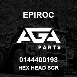 0144400193 Epiroc HEX HEAD SCR | AGA Parts