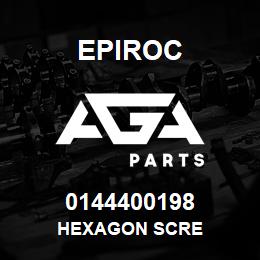 0144400198 Epiroc HEXAGON SCRE | AGA Parts