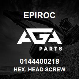 0144400218 Epiroc HEX. HEAD SCREW | AGA Parts