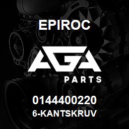 0144400220 Epiroc 6-KANTSKRUV | AGA Parts