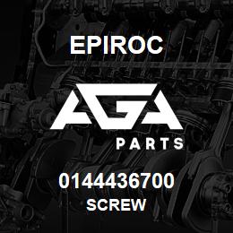 0144436700 Epiroc SCREW | AGA Parts