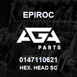 0147110621 Epiroc HEX. HEAD SC | AGA Parts