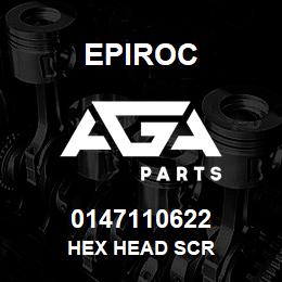 0147110622 Epiroc HEX HEAD SCR | AGA Parts