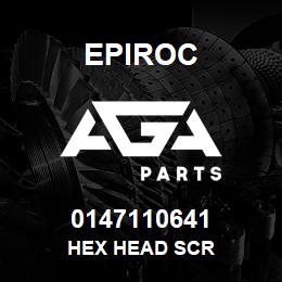 0147110641 Epiroc HEX HEAD SCR | AGA Parts