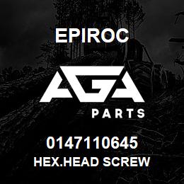 0147110645 Epiroc HEX.HEAD SCREW | AGA Parts