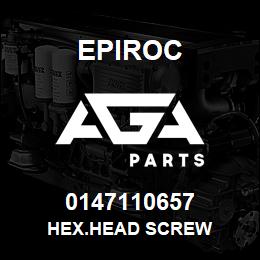 0147110657 Epiroc HEX.HEAD SCREW | AGA Parts