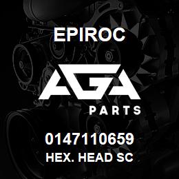 0147110659 Epiroc HEX. HEAD SC | AGA Parts