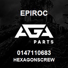 0147110683 Epiroc HEXAGONSCREW | AGA Parts