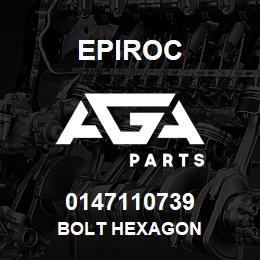 0147110739 Epiroc BOLT HEXAGON | AGA Parts