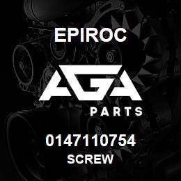 0147110754 Epiroc SCREW | AGA Parts