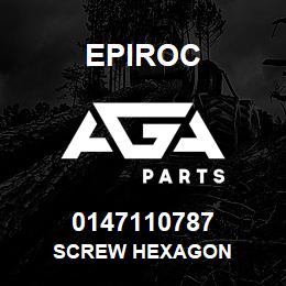 0147110787 Epiroc SCREW HEXAGON | AGA Parts