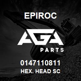 0147110811 Epiroc HEX. HEAD SC | AGA Parts