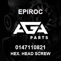 0147110821 Epiroc HEX. HEAD SCREW | AGA Parts