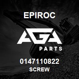 0147110822 Epiroc SCREW | AGA Parts