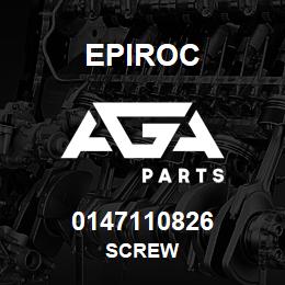 0147110826 Epiroc SCREW | AGA Parts