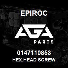 0147110853 Epiroc HEX.HEAD SCREW | AGA Parts