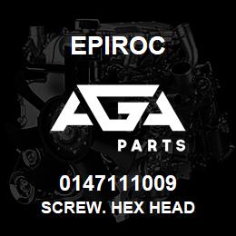 0147111009 Epiroc SCREW. HEX HEAD | AGA Parts