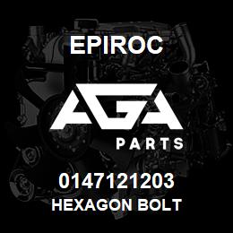 0147121203 Epiroc HEXAGON BOLT | AGA Parts