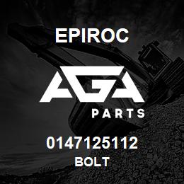 0147125112 Epiroc BOLT | AGA Parts