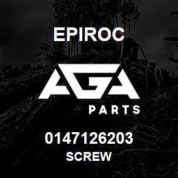 0147126203 Epiroc SCREW | AGA Parts