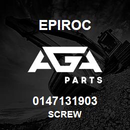 0147131903 Epiroc SCREW | AGA Parts