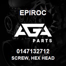 0147132712 Epiroc SCREW, HEX HEAD | AGA Parts