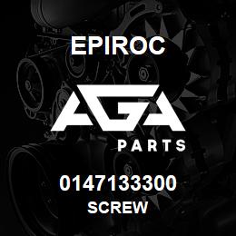 0147133300 Epiroc SCREW | AGA Parts