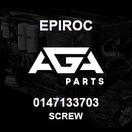 0147133703 Epiroc SCREW | AGA Parts