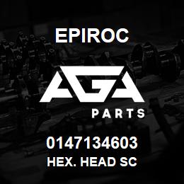 0147134603 Epiroc HEX. HEAD SC | AGA Parts