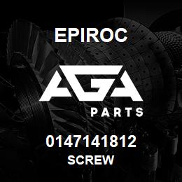 0147141812 Epiroc SCREW | AGA Parts