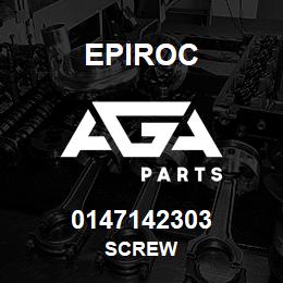 0147142303 Epiroc SCREW | AGA Parts