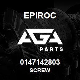 0147142803 Epiroc SCREW | AGA Parts