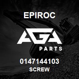 0147144103 Epiroc SCREW | AGA Parts