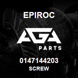 0147144203 Epiroc SCREW | AGA Parts