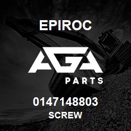 0147148803 Epiroc SCREW | AGA Parts