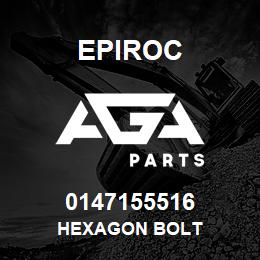 0147155516 Epiroc HEXAGON BOLT | AGA Parts