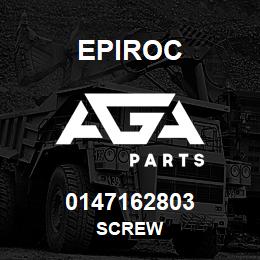 0147162803 Epiroc SCREW | AGA Parts