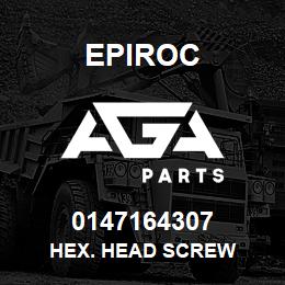 0147164307 Epiroc HEX. HEAD SCREW | AGA Parts