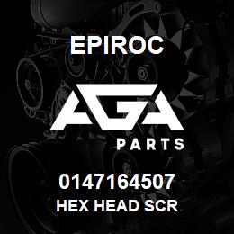 0147164507 Epiroc HEX HEAD SCR | AGA Parts