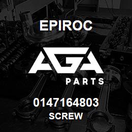 0147164803 Epiroc SCREW | AGA Parts