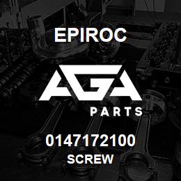 0147172100 Epiroc SCREW | AGA Parts