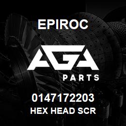 0147172203 Epiroc HEX HEAD SCR | AGA Parts